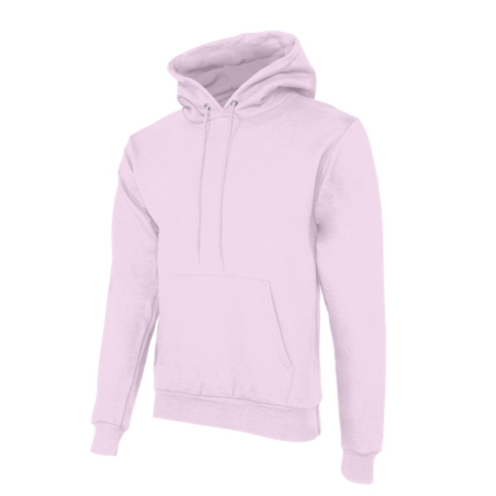hanes ecosmart pullover hoodie - pale pink